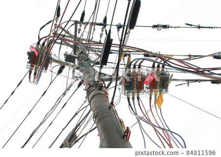 Maintenance work and wire replacement for stable power supply Maintenance work and wire replacement for stable power supply 84811596