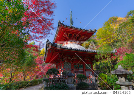 Mitaki-dera precincts and autumn leaves in Nishi-ku, Hiroshima Mitaki-dera precincts and autumn leaves in Nishi-ku, Hiroshima 84814165