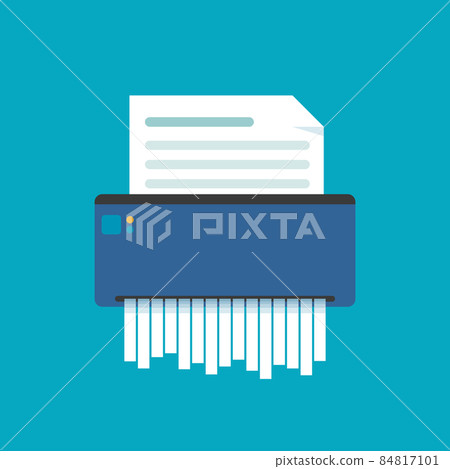 icon, shred, shredder 84817101