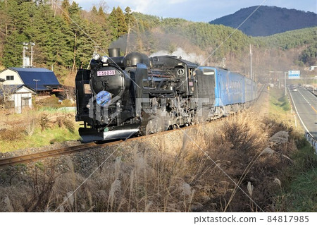 JR Kamaishi Line (Galaxy Dream Line) that also runs SL 84817985