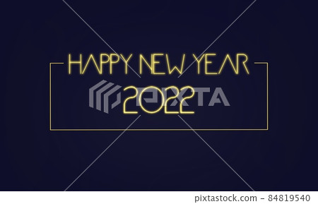 Simple and fashionable 2022 Happy New Year background wallpaper material (dark blue) Simple and fashionable 2022 Happy New Year background wallpaper material (dark blue) 84819540