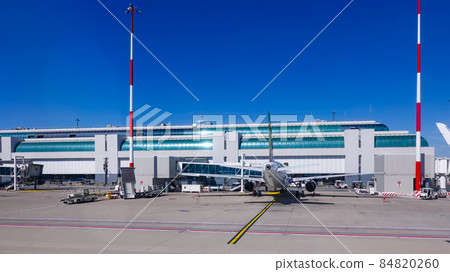 Leonardo da Vinci International Airport, also known as Fiumicino Airport (Rome, Italy) Fiumicino 84820260