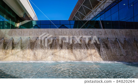 Leonardo da Vinci International Airport, also known as Fiumicino Airport (Rome, Italy) Fiumicino 84820264