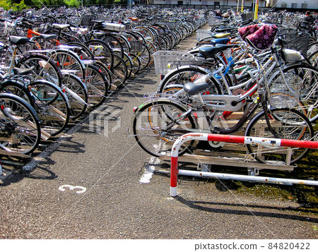 [Tokyo] Bicycle parking lot at Higashi-Koganei Station 84820422