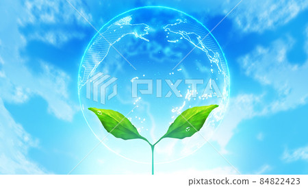 清新綠色形象_SDGs_eco 84822423