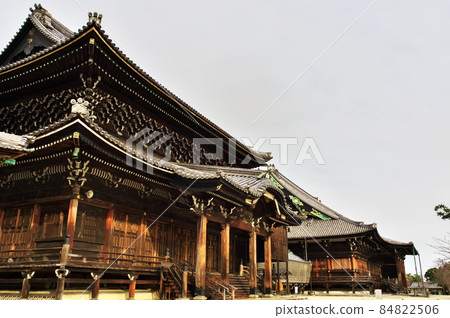 千住寺如來堂:正面和禦影堂:背面:三重縣津市 千住寺如來堂:正面和禦影堂:背面:三重縣津市 84822506