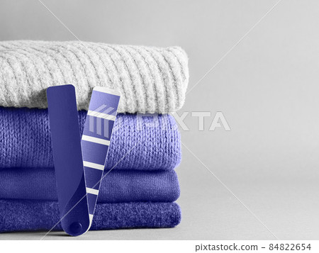 Color of year 2022 very peri sweaters stack Color of year 2022 very peri sweaters stack 84822654