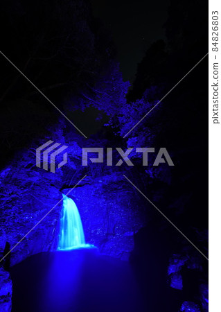 Akame Valley Illuminated "Fudo Waterfall" Akame Valley Illuminated "Fudo Waterfall" 84826803