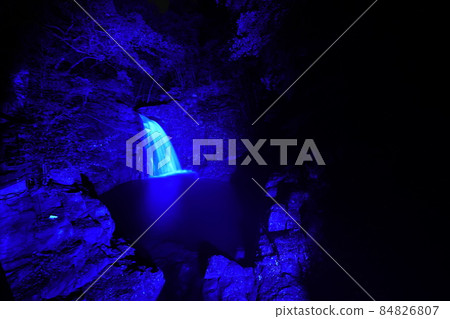 Akame Valley Illuminated "Fudo Waterfall" Akame Valley Illuminated "Fudo Waterfall" 84826807