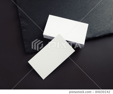 Blank business cards Blank business cards 84830142