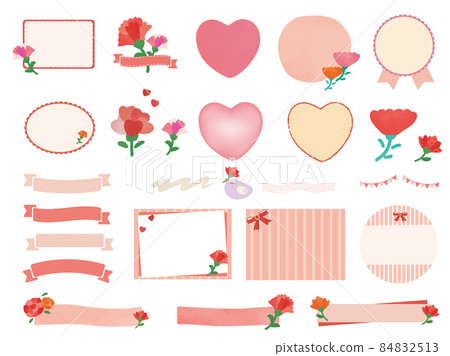 母親節框架集 84832513