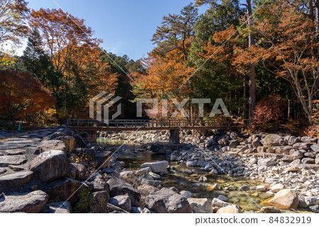 Autumn Akasawa Natural Recreation Forest and surrounding scenery Autumn Akasawa Natural Recreation Forest and surrounding scenery 84832919