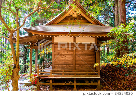 Iwate Prefecture Hiraizumi World Cultural Heritage Chusonji Hachimando 84834020