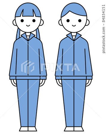 Illustration_Student Men and Women_Jersey Illustration_Student Men and Women_Jersey 84834151