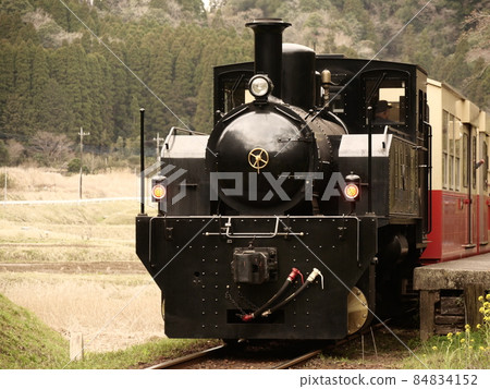 Kominato railway train Kominato railway train 84834152