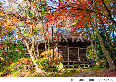 Iwate Prefecture Hiraizumi World Cultural Heritage Chusonji Mine Yakushido Iwate Prefecture Hiraizumi World Cultural Heritage Chusonji Mine Yakushido 84834390