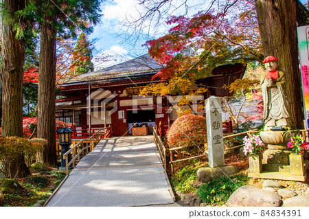 Iwate Prefecture Hiraizumi World Cultural Heritage Chusonji Fudodo 84834391