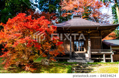 Iwate Prefecture Hiraizumi World Cultural Heritage Chusonji Shakado 84834624