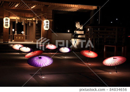 Maebashi Toshogu Illumination Maebashi Toshogu Illumination 84834656