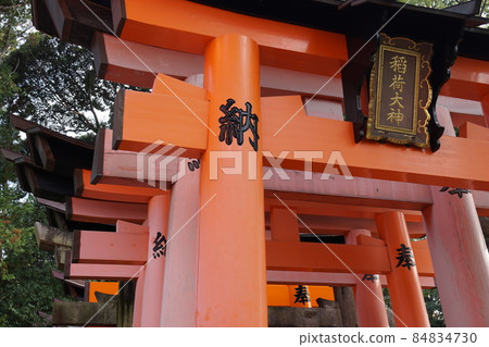 Fushimi Inari shrine Torigo Fushimi Inari shrine Torigo 84834730