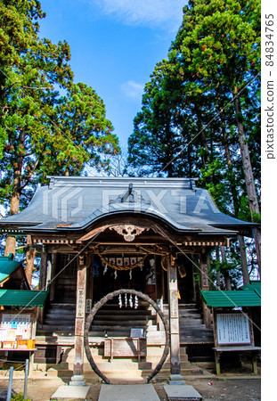Iwate Prefecture Hiraizumi World Cultural Heritage Chusonji Shirayama Shrine 84834765