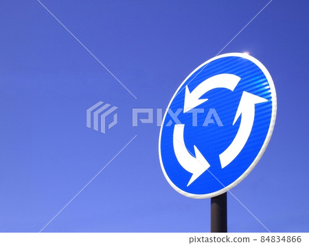 road sign  84834866