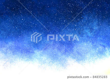 Background material_watercolor texture_starry sky Background material_watercolor texture_starry sky 84835283