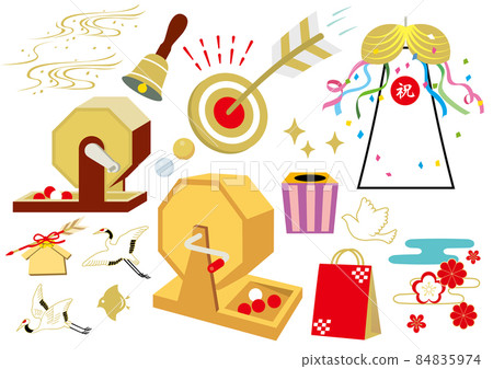 福引彩票素材圖集 福引彩票素材圖集 84835974