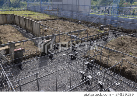 Image of foundation work rebar assembly 84839189
