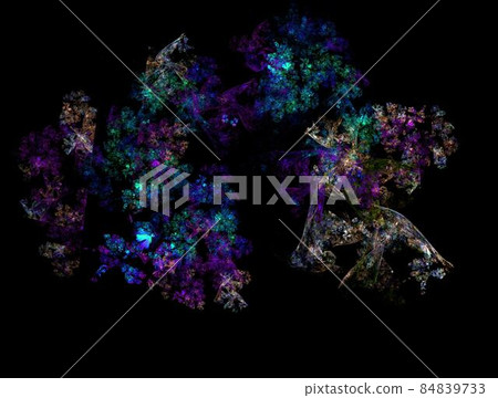 Imaginatory fractal abstract background Image Imaginatory fractal abstract background Image 84839733