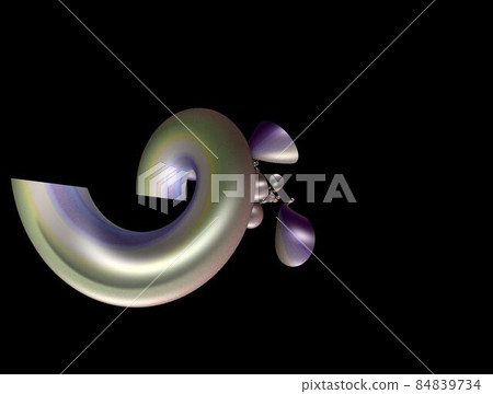 Imaginatory fractal abstract background Image Imaginatory fractal abstract background Image 84839734