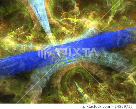 Imaginatory fractal abstract background Image Imaginatory fractal abstract background Image 84839735