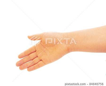 手部材料：握手姿勢 84840756