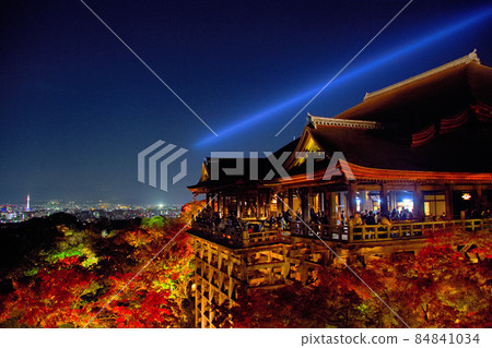 2021年清水寺紅葉燈火通明 2021年清水寺紅葉燈火通明 84841034