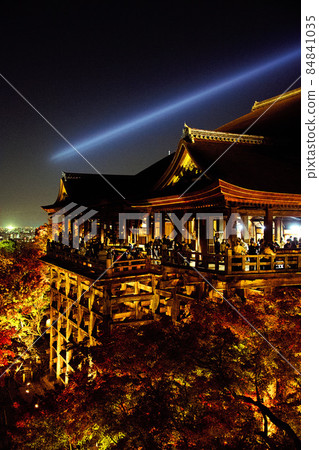 2021年清水寺紅葉燈火通明 84841035