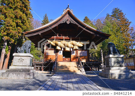 Suwa Taisha Shimosha Akimiya Kagura Hall 84841214