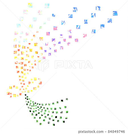 Ribbon square design - Stock Illustration [84849746] - PIXTA