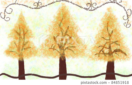 樹背景牆紙插圖 84851918