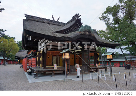 日本大阪府大阪市住吉區住吉大社第二本宮平傳 84852105