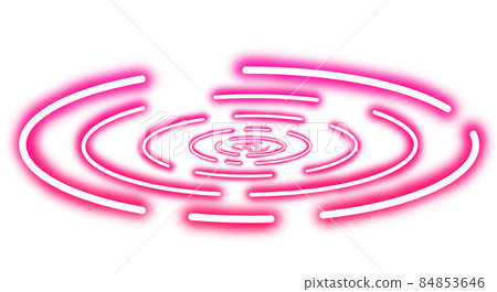 Ripples (red) - Stock Illustration [84853646] - PIXTA