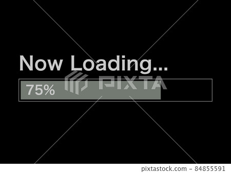 Loading Screen Stock Illustration