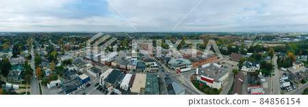 Aerial panorama of Elmira, Ontario, Canada Aerial panorama of Elmira, Ontario, Canada 84856154