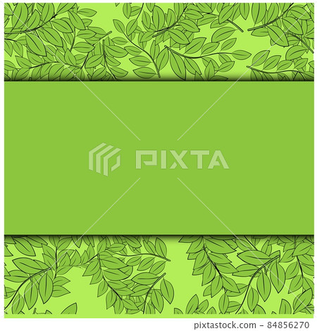 Abstract green business card. Vector design template. Abstract background. Abstract green business card. Vector design template. Abstract background. 84856270