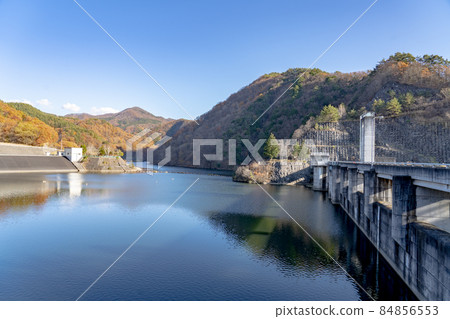 November Daimon Dam in late autumn November Daimon Dam in late autumn 84856553