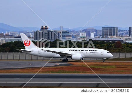 Osaka International Airport JAL Airplane Takeoff Sky Park 84859238