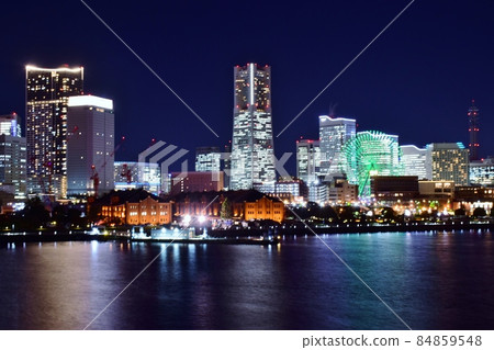 橫濱夜景港未來 84859548