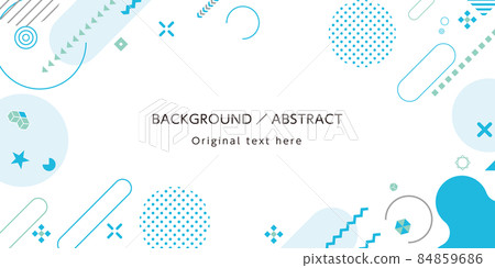 背景素材有趣、活潑、青春的形象 84859686