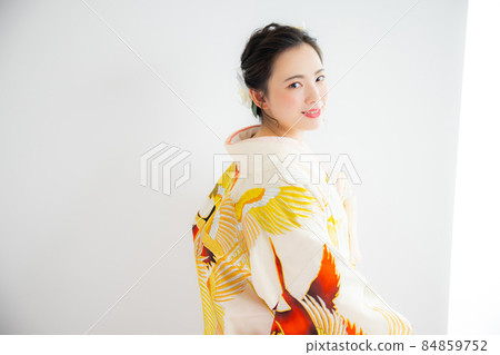 Uchikake Western hair 84859752