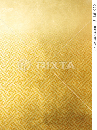 半色調紗綾形金箔（背景材料）不變形 84861090
