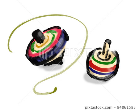 頂部的手繪插圖 頂部的手繪插圖 84861583